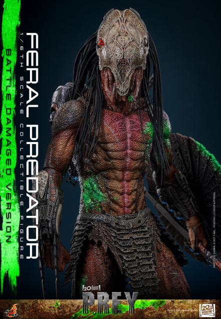 Hot Toys 1/6 TMS173 - Prey - Feral Predator (Battle Damaged Version) PRE-ORDER