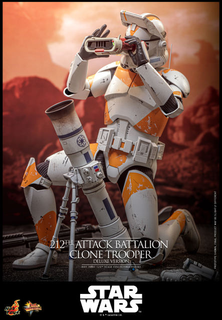 Hot Toys 1/6 MMS852 - Star Wars: Revenge of the Sith™ - 212th Attack Battalion Clone Trooper™ (Deluxe Version) PRE-ORDER