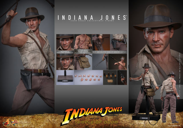 Hot Toys 1/6 MMS860- Indiana Jones And the Temple of Doom - Indiana Jones PRE-ORDER