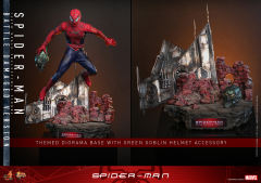 Hot Toys 1/6 MMS859 - Spider-Man - Spider-Man (Battle Damaged Version) PRE-ORDER