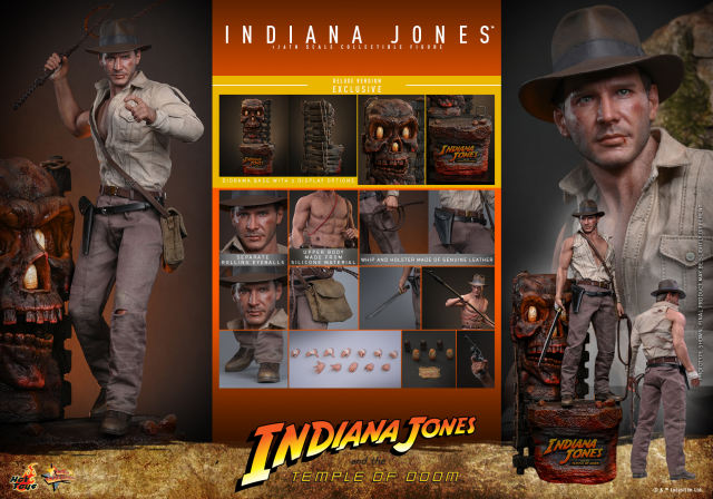 Hot Toys 1/6 MMS861 - Indiana Jones And the Temple of Doom - Indiana Jones (Deluxe Version) PRE-ORDER