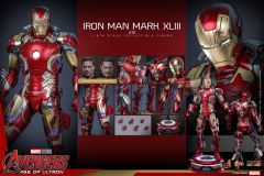 Hot Toys 1/6 MMS865D80 - Avengers Age of Ultron - Iron Man Mark XLIII (2.0) PRE-ORDER