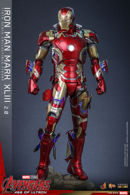 Hot Toys 1/6 MMS865D80 - Avengers Age of Ultron - Iron Man Mark XLIII (2.0) PRE-ORDER