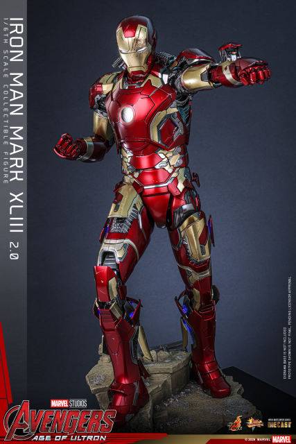 Hot Toys 1/6 MMS865D80 - Avengers Age of Ultron - Iron Man Mark XLIII (2.0) PRE-ORDER