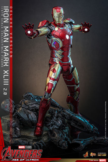 Hot Toys 1/6 MMS866D81 - Avengers Age of Ultron - Iron Man Mark XLIII (2.0) Deluxe Version PRE-ORDER