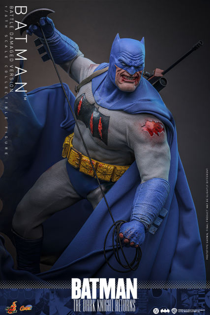 Hot Toys 1/6 CMS031 – Batman: The Dark Knight Returns - Batman (Battle Damaged Version) PRE-ORDER