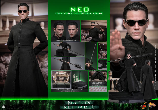 Hot Toys 1/6 MMS868 - The Matrix Reloaded - Neo PRE-ORDER