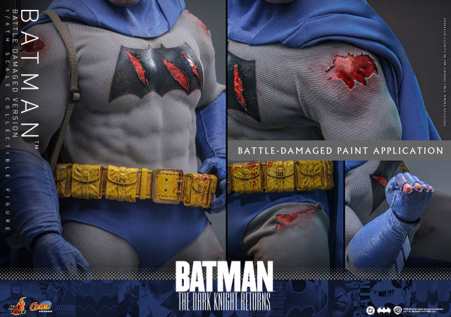 Hot Toys 1/6 CMS031 – Batman: The Dark Knight Returns - Batman (Battle Damaged Version) PRE-ORDER
