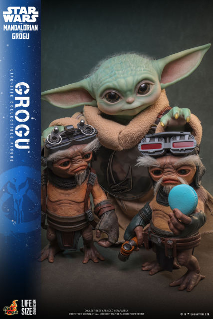 Hot Toys 1/1 LMS016 - The Mandalorian and Grogu - Grogu Life-Size PRE-ORDER