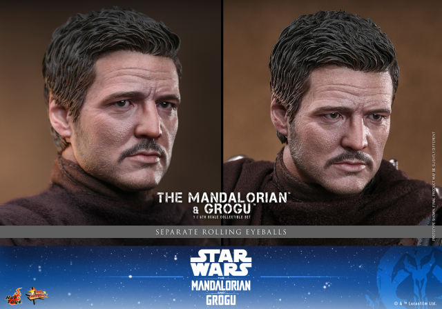 Hot Toys 1/6 MMS871 - The Mandalorian and Grogu Set