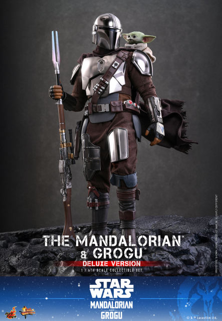 Hot Toys 1/6 MMS872 The Mandalorian and Grogu Set (Deluxe Version) PRE-ORDER