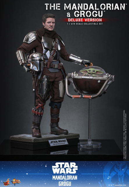 Hot Toys 1/6 MMS872 The Mandalorian and Grogu Set (Deluxe Version) PRE-ORDER