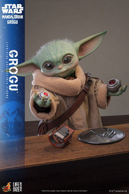 Hot Toys 1/1 LMS016 - The Mandalorian and Grogu - Grogu Life-Size PRE-ORDER