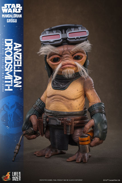 Hot Toys 1/1 LMS017- The Mandalorian and Grogu - Anzellan Droidsmith Life-Size Set PRE-ORDER