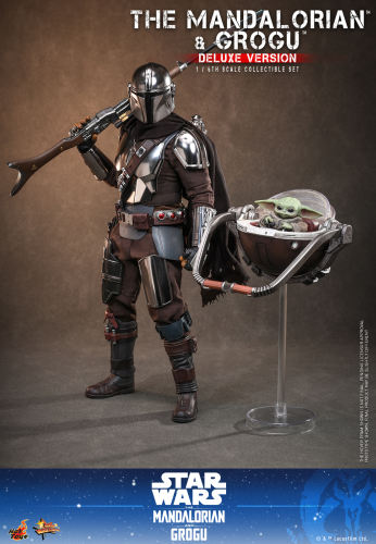 Hot Toys 1/6 The Mandalorian and Grogu Set (Deluxe Version) PRE-ORDER