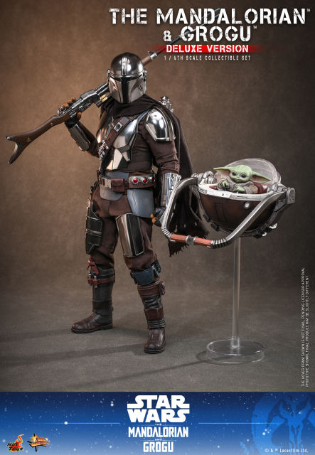 Hot Toys 1/6 MMS872 The Mandalorian and Grogu Set (Deluxe Version) PRE-ORDER