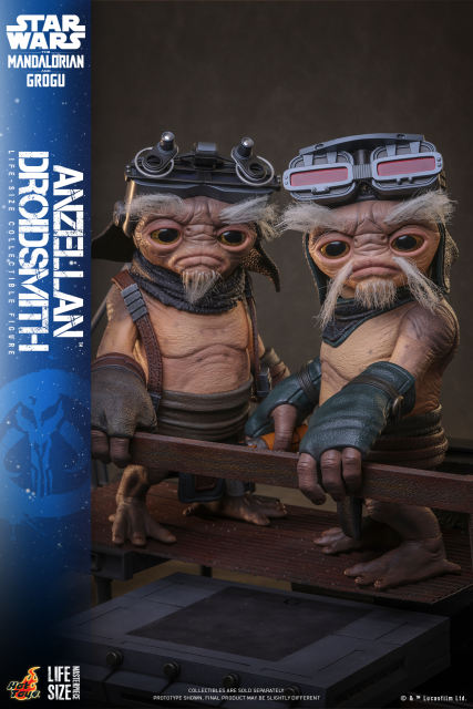Hot Toys 1/1 LMS017- The Mandalorian and Grogu - Anzellan Droidsmith Life-Size Set PRE-ORDER