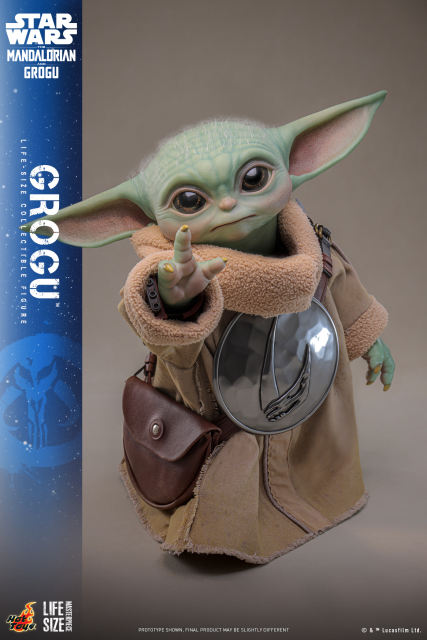 Hot Toys 1/1 LMS016 - The Mandalorian and Grogu - Grogu Life-Size PRE-ORDER