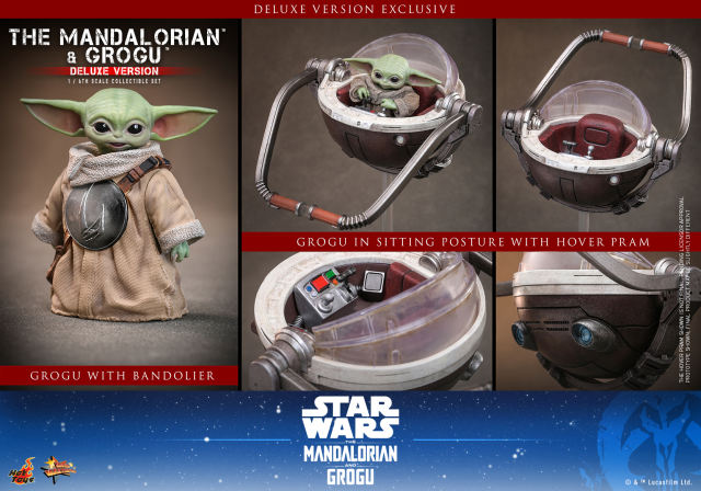 Hot Toys 1/6 MMS872 The Mandalorian and Grogu Set (Deluxe Version) PRE-ORDER