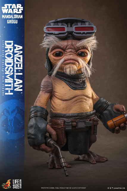 Hot Toys 1/1 LMS017- The Mandalorian and Grogu - Anzellan Droidsmith Life-Size Set PRE-ORDER