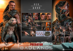 Hot Toys 1/6 MMS873 - Predator: Badlands - Dek (Bone Bison Armor) and Bud Set PRE-ORDER