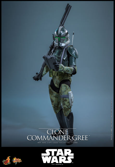 Hot Toys 1/6 MMS877 - Star Wars: Revenge of the Sith™ - Clone Commander Gree PRE-ORDER