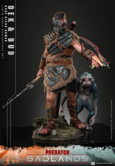 Hot Toys 1/6 MMS873 - Predator: Badlands - Dek (Bone Bison Armor) and Bud Set PRE-ORDER