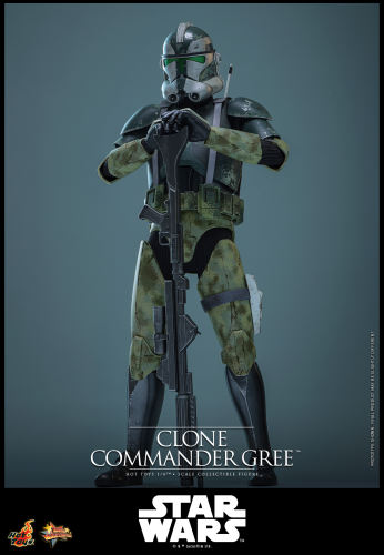 Hot Toys 1/6 MMS877 - Star Wars: Revenge of the Sith™ - Clone Commander Gree PRE-ORDER