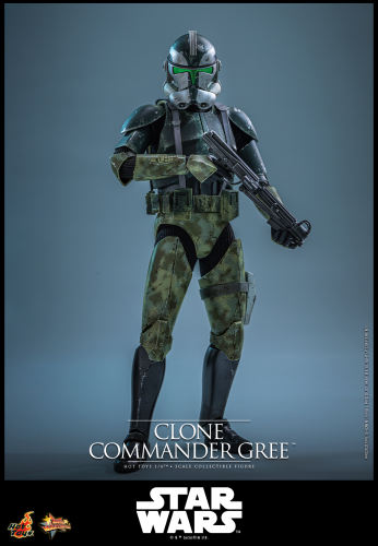 Hot Toys 1/6 MMS877 - Star Wars: Revenge of the Sith™ - Clone Commander Gree PRE-ORDER