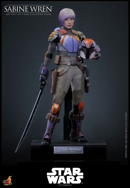 Hot Toys 1/6 TMS171 - Star Wars: RebelsT - Sabine Wren PRE-ORDER