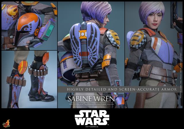 Hot Toys 1/6 TMS171 - Star Wars: RebelsT - Sabine Wren PRE-ORDER