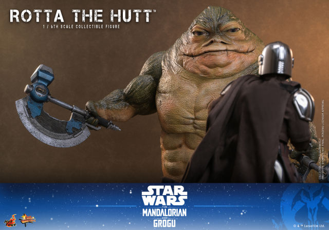 Hot Toys 1/6 MMS885 - Star Wars: The Mandalorian & Grogu™ - Rotta The Hutt PRE-ORDER