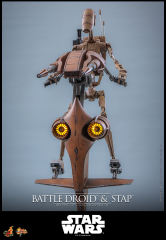 Hot Toys 1/6 MMS887 - Star Wars: The Phantom Menace™ - Battle Droid™ & STAP™ Set PRE-ORDER
