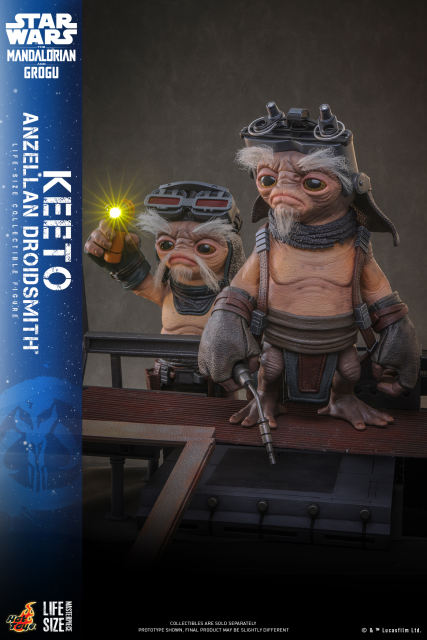 Hot Toys 1/1 LMS018 - Star Wars: The Mandalorian & Grogu™ - Keeto (Anzellan Droidsmith™) Life-Size