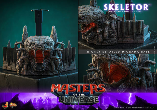 Hot Toys 1/6 MMS889 – Masters of the Universe - Skeletor PRE-ORDER