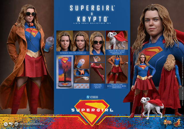 Hot Toys 1/6 MMS869 – Supergirl™ Supergirl™ & Krypto PRE-ORDER