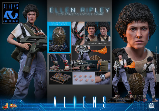 Hot Toys 1/6 MMS895 – Aliens - Ellen Ripley (Deluxe Version) PRE-ORDER