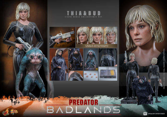Hot Toys 1/6 MMS900 - Predator: Badlands - Thia & Bud Set PRE-ORDER