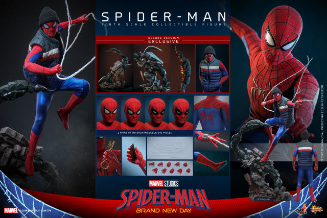 Hot Toys 1/6 MMS893 - Spider-Man: Brand New Day - Spider-Man (Deluxe Version) PRE-ORDER