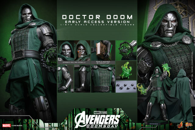 Hot Toys 1/6 MMS906– Avengers: Doomsday - Doctor Doom (Early Access Version) PRE-ORDER