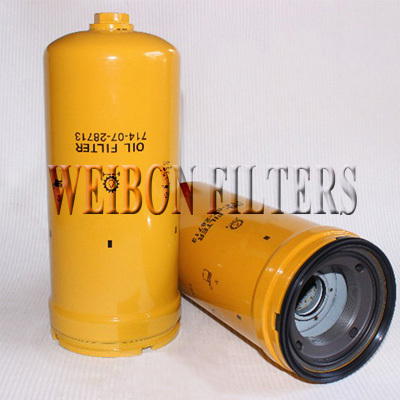 714-07-28713 7140728713 Komatsu Hitachi Hydraulic Filter