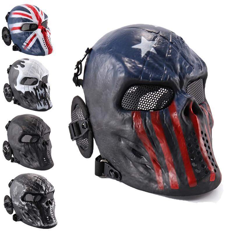 Halloween Airsoft Skull Head Masks