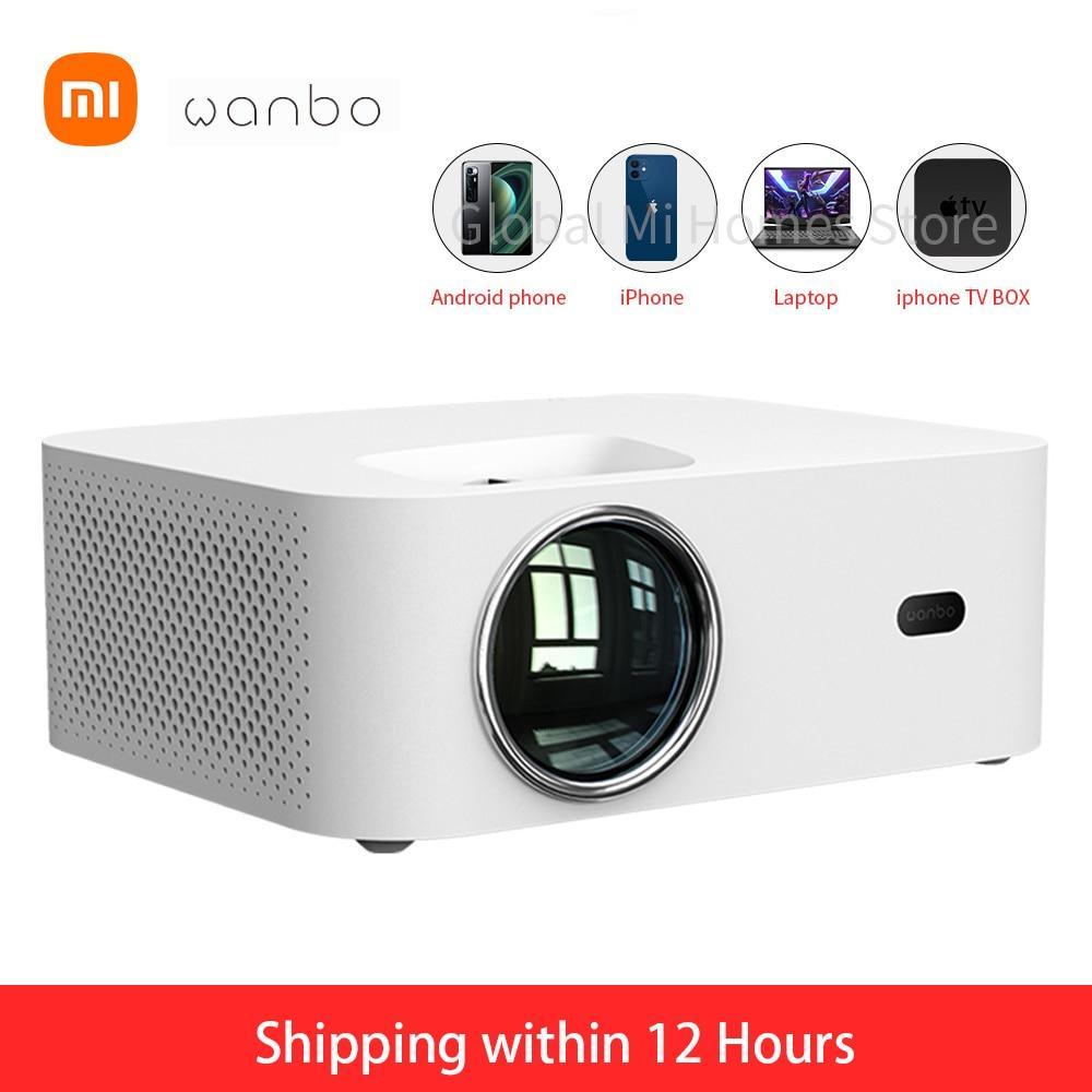 Projector 4K Global Version Wanbo  X1 Mini Projector Mini LED Portable Projector 1280*720P Keystone Correction For Home Office