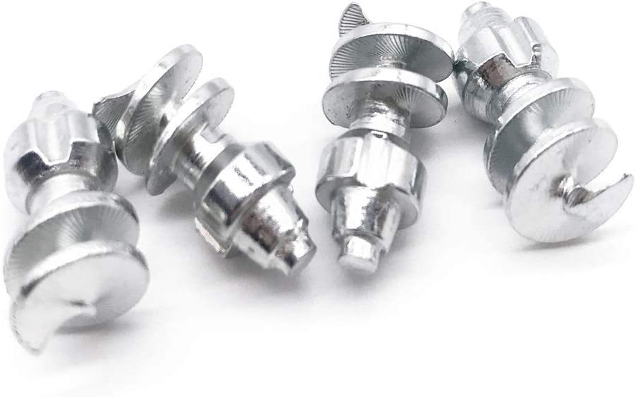 Screw in Tire Stud,Spikes for tire,Marrkey 100PCS Steel Body Carbide Tips [Security Anti-Skid] Wheel Tyre Snow Tire Spikes for Loaders Tractors Skid Steer Tires &amp; Tracks MS1910(8 x 19mm)
