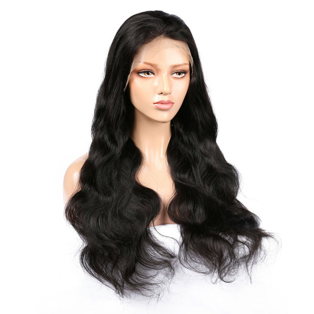 Natural Color 13x6 HD Lace Front Wig Loose Wave Human Hair Wig