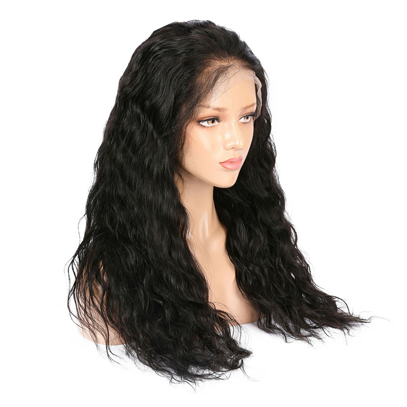 Black Loose Wave Human Hair Wig 13x6 HD Lace Pre Plucked Hairline Wigs