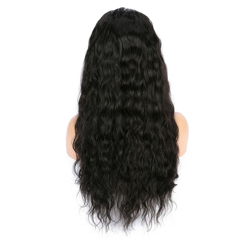Black Loose Wave Human Hair Wig 13x6 HD Lace Pre Plucked Hairline Wigs