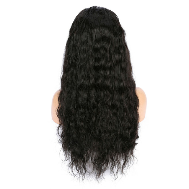 Black Loose Wave Human Hair Wig 13x6 HD Lace Pre Plucked Hairline Wigs