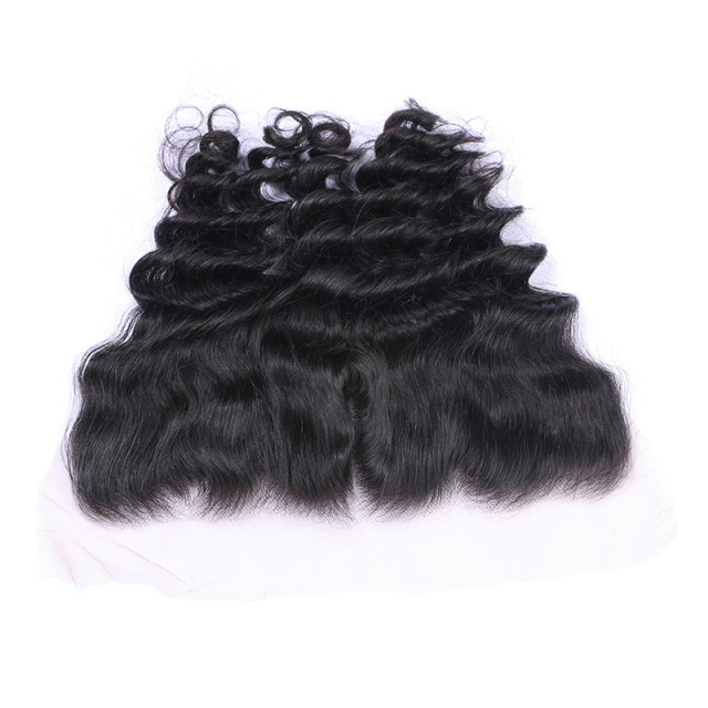 Free Part Brazilian Virgin Closure Natural Black Deep Wave Human Hair Closure