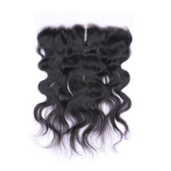 Imeya Natural Black Body Wave Pre Plucked Human Hair Lace Closure